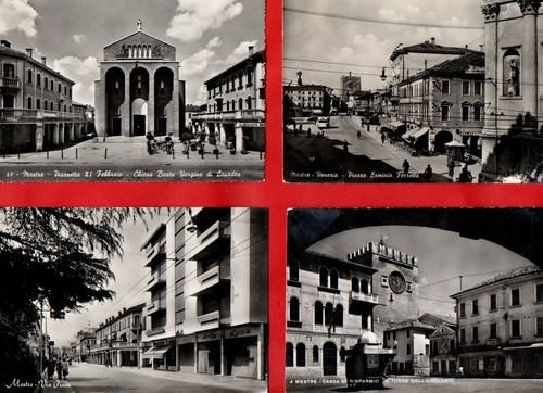 Mestre lotto 9 cartoline - -,