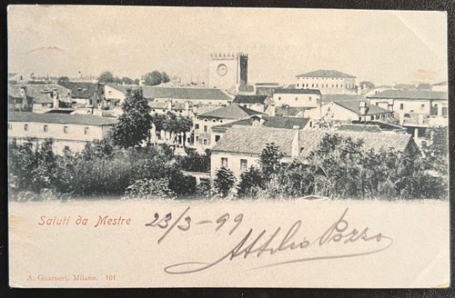 Cartolina epoca mestre - epoca-mestre, (ve)