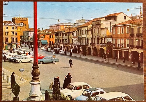 Cartolina mestre piazza - cartolina-mestre, "piazza