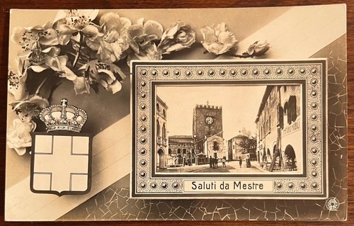 Cartolina epoca mestre - cartolina, (ve)