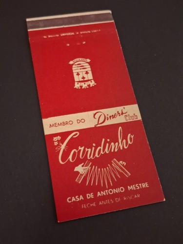Vintage brazil matchbook - vintage,