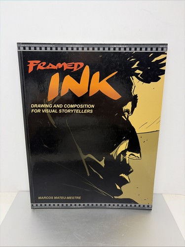 Framed ink drawing and - drawing,