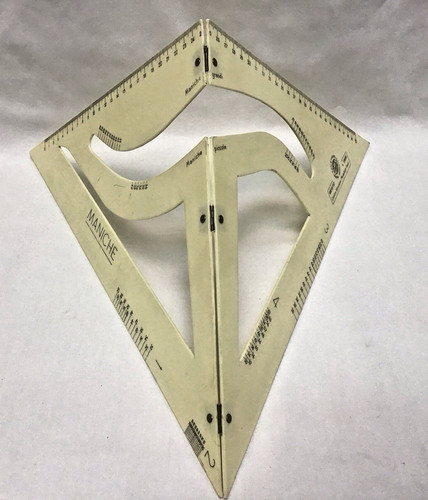 Vtg tailor ruler - tailor, mestre