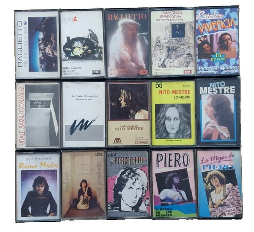 Lot vintage argentine rock - vintage,