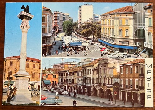 Cartolina mestre vedute - (ve), "vedute